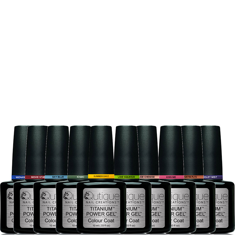 10 Colours -Gel Nail Polish Pack -HEMA Free