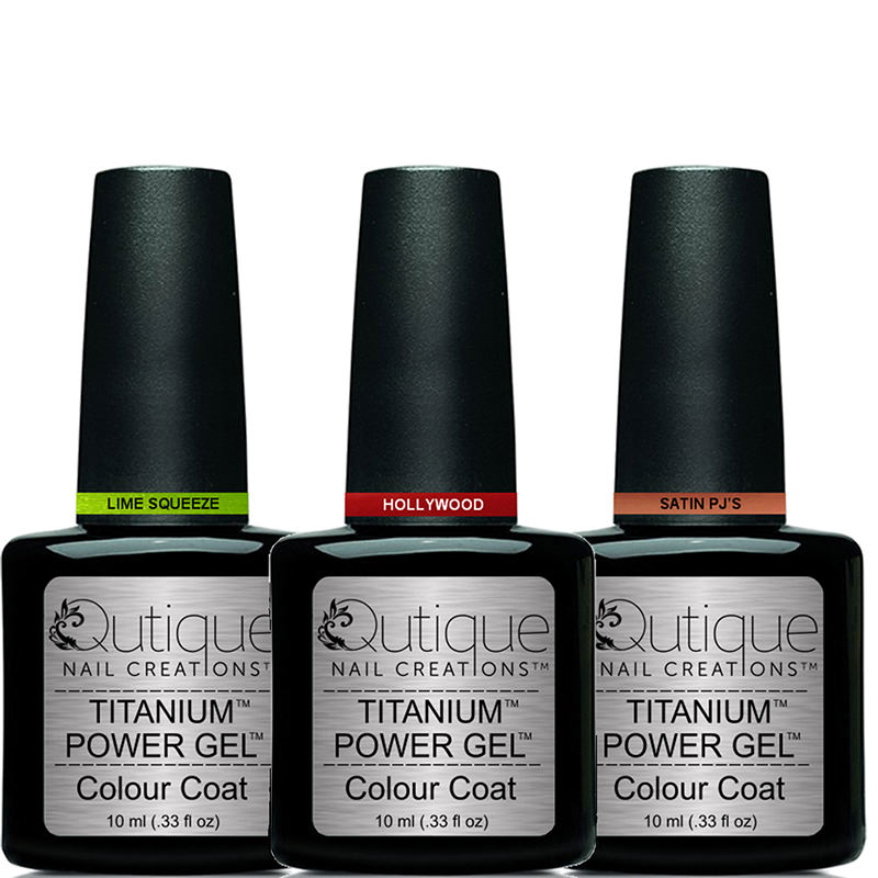 3 Colours -Gel Nail Polish Pack -HEMA Free