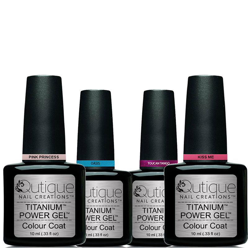 4 Colours -Gel Nail Polish Pack -HEMA Free