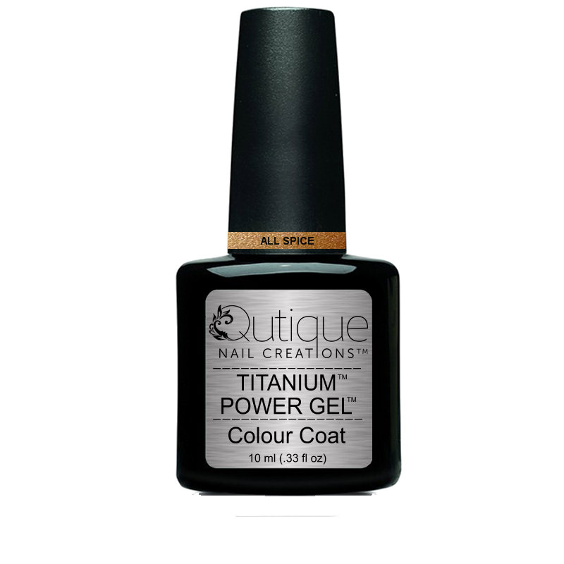 Gel Nail Polish -All Spice (copper brass metallic) -HEMA Free - Image 2