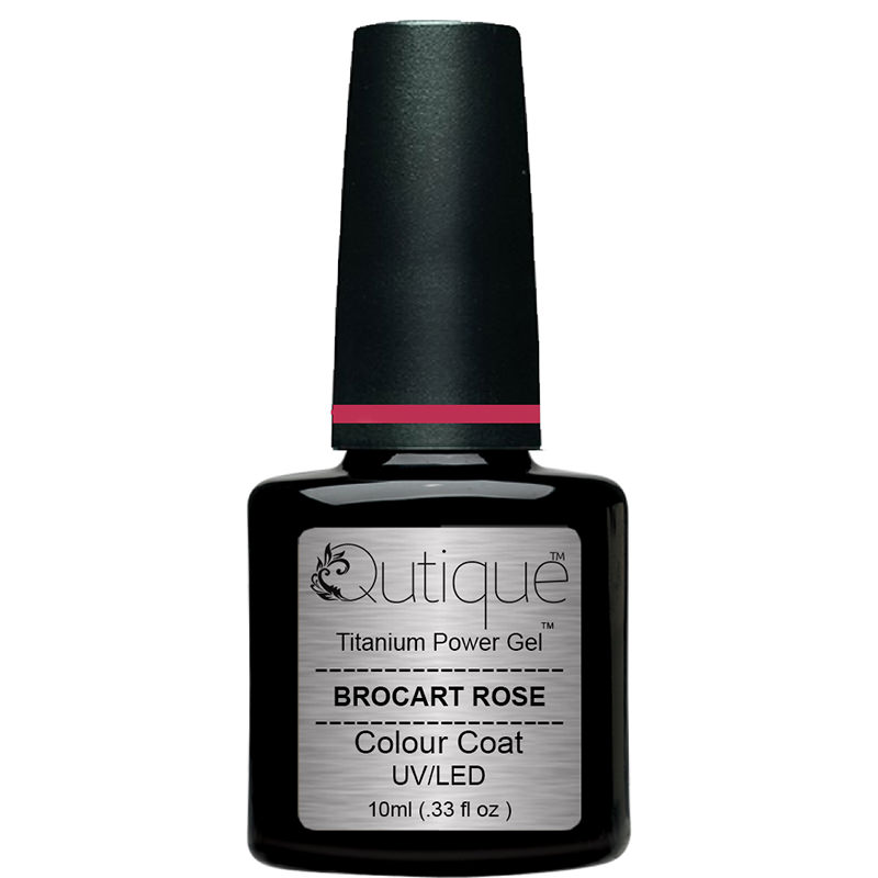 Gel Nail Polish -Brocart Rose (red rose) -HEMA Free - Image 2