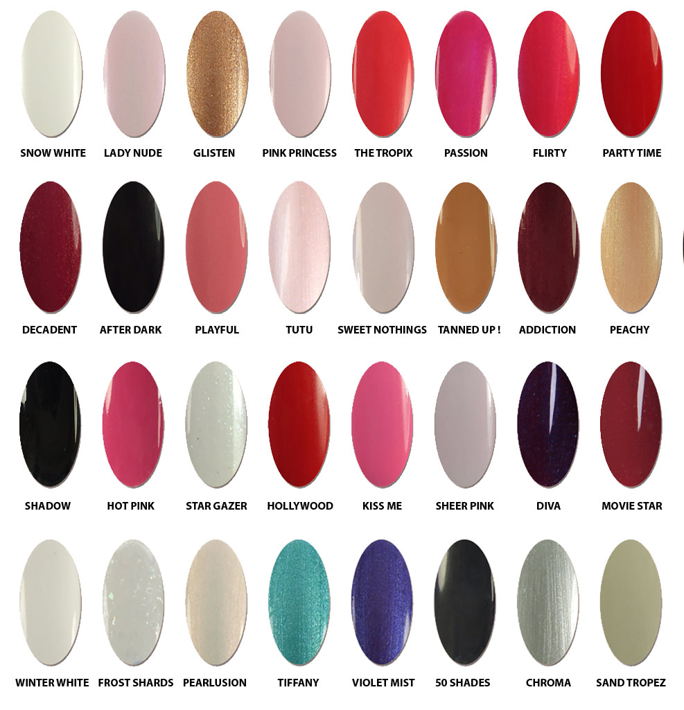 2 Colours -Gel Nail Polish Pack -HEMA Free - Image 2