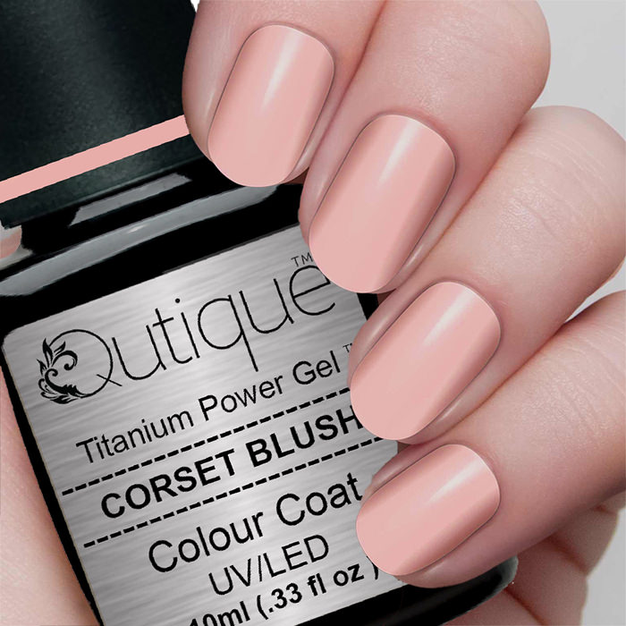 Gel Nail Polish -Corset Blush (blush pink) -HEMA Free