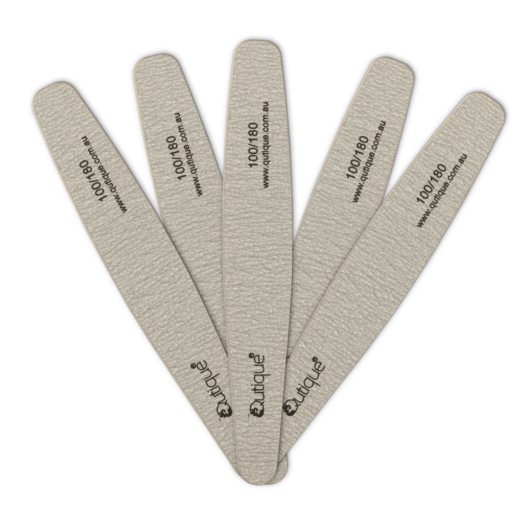 Gel & Acrylic Nail Files -100/180 Grit (25 Pack)