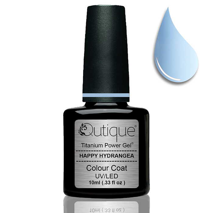 Gel Nail Polish -Happy Hydrangea (egg shell light blue) -HEMA Free