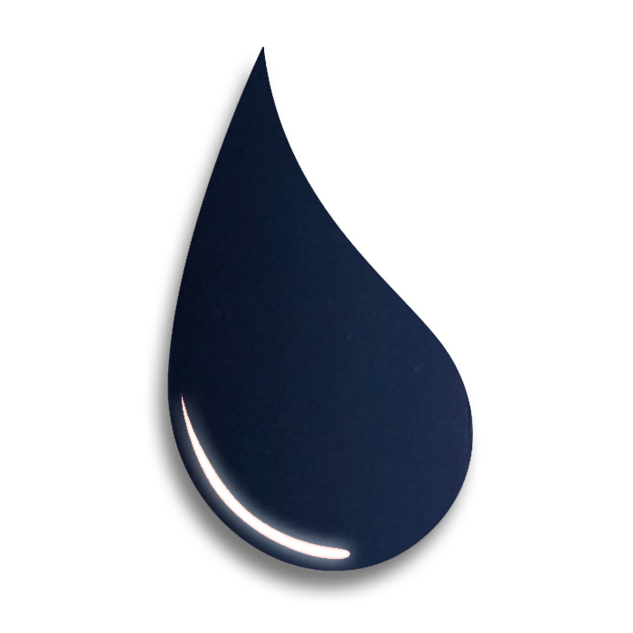 Gel Nail Polish -Indigo Velvet (deep blue/grey) -HEMA Free - Image 2