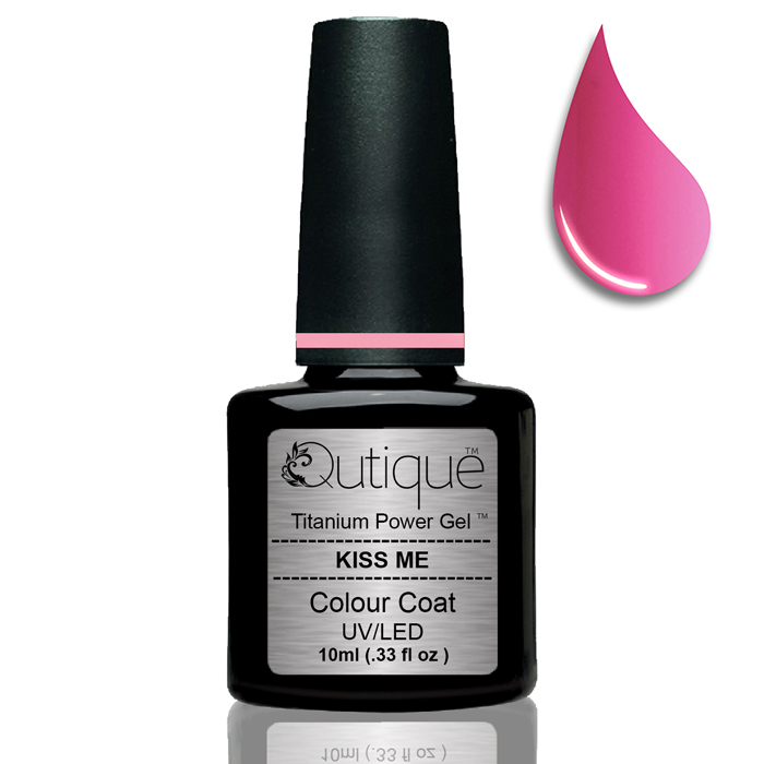 Gel Nail Polish -Kiss Me (rich pink) -HEMA Free