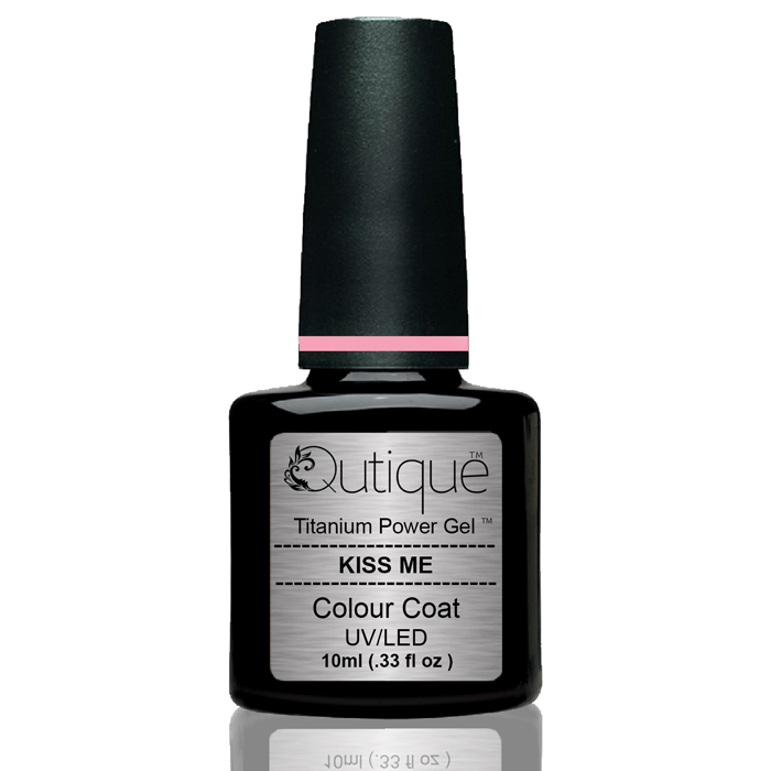 Gel Nail Polish -Kiss Me (rich pink) -HEMA Free - Image 2
