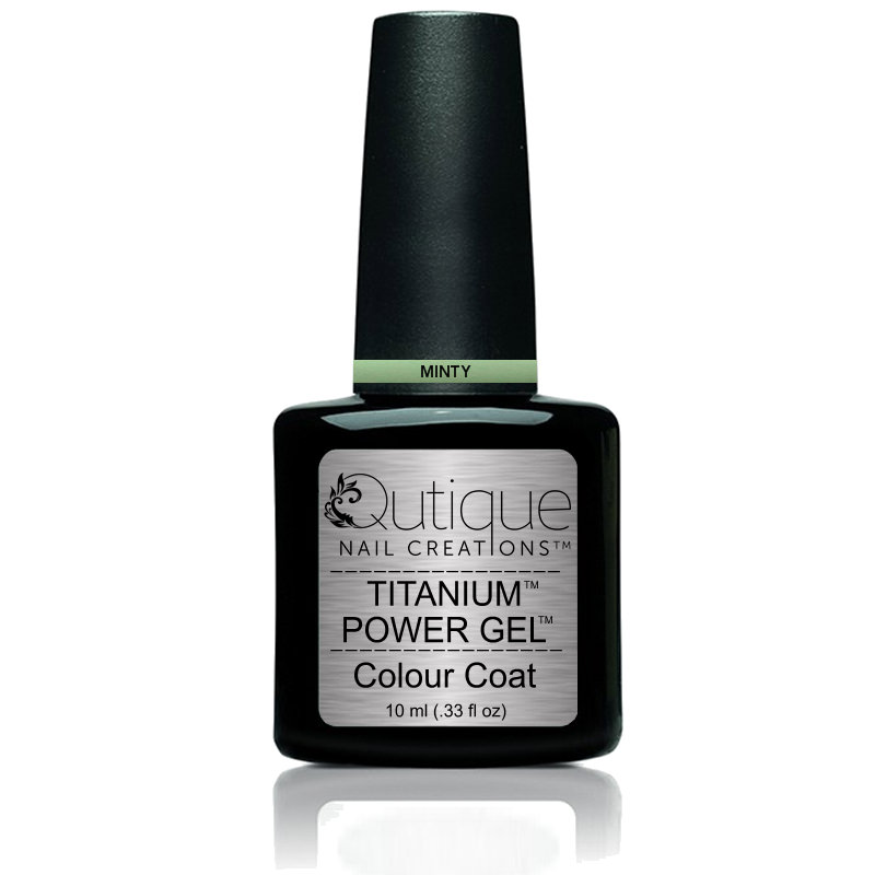 Gel Nail Polish -Minty (pale green) -HEMA Free - Image 3