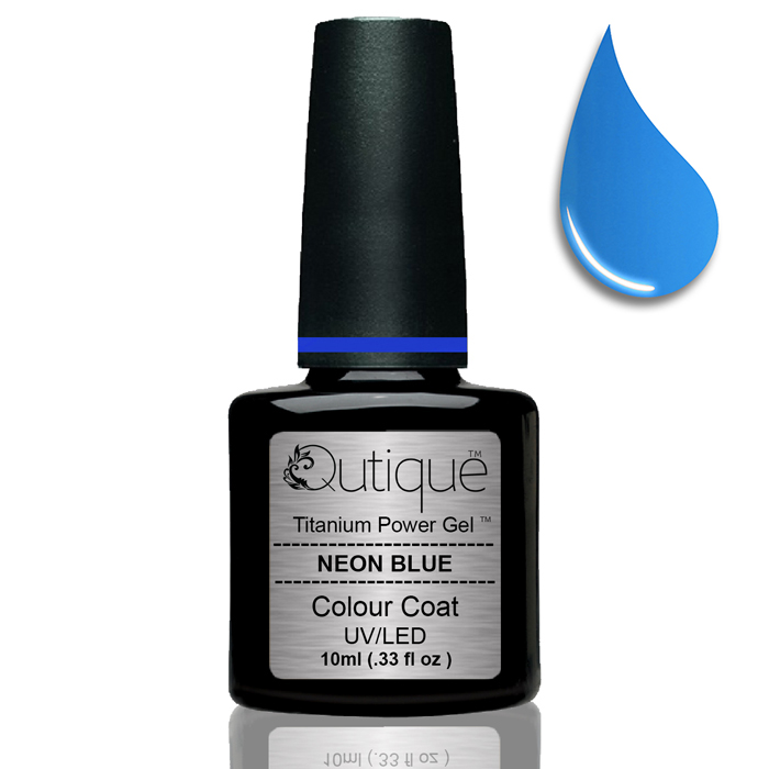 Gel Nail Polish Neon -Blue -HEMA Free