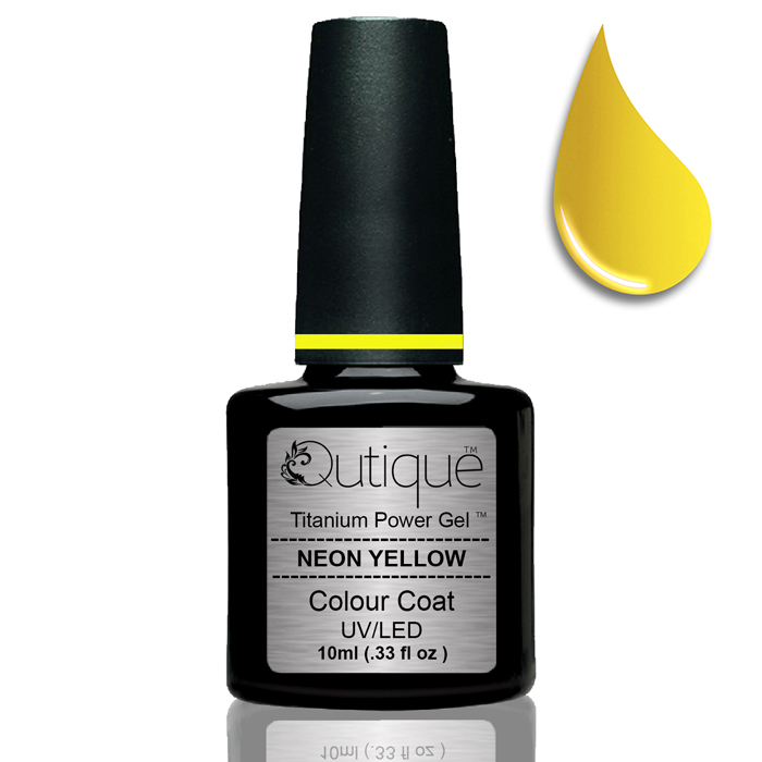 Gel Nail Polish Neon -Yellow -HEMA Free