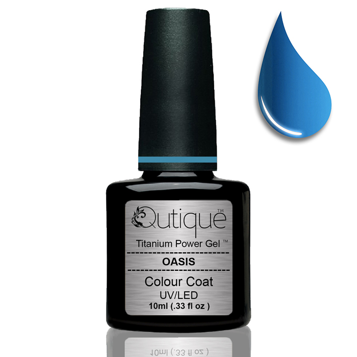 Gel Nail Polish -Oasis (blue) -HEMA Free