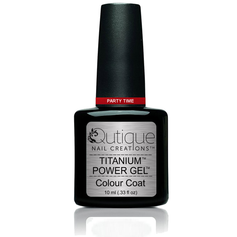 Gel Nail Polish -Party Time (red) -HEMA Free - Image 2