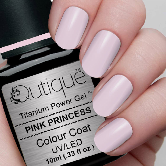 Gel Nail Polish -Pink Princess (ballet tutu pink -french manicures) -HEMA Free