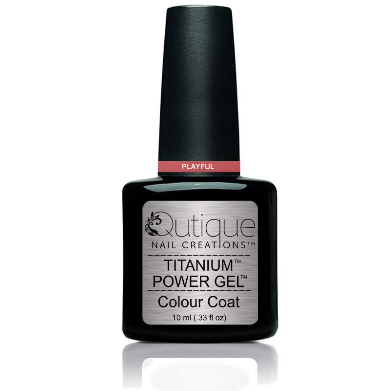 Gel Nail Polish -Playful (pink) -HEMA Free - Image 2