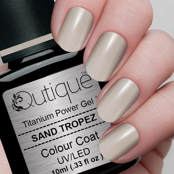 Gel Nail Polish -Sand Tropez (dove grey) -HEMA Free