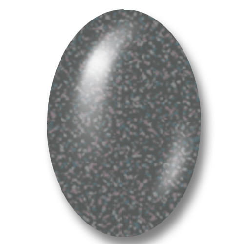 Gel Nail Polish -Solvent (grey gold silver shimmer) -HEMA Free - Image 3