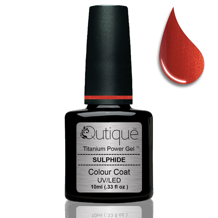 Gel Nail Polish -Sulphide (orange shimmer)