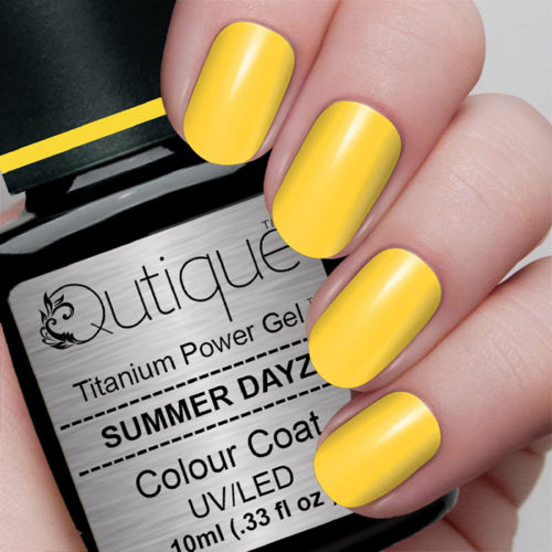 Gel Nail Polish -Summer Dayz (yellow) -HEMA Free