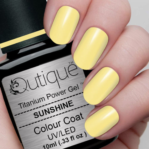 Gel Nail Polish -Sunshine (light yellow) -HEMA Free