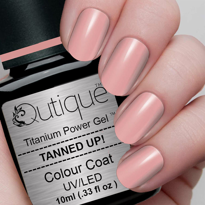 Gel Nail Polish -Tanned Up! (nude brown) -HEMA Free