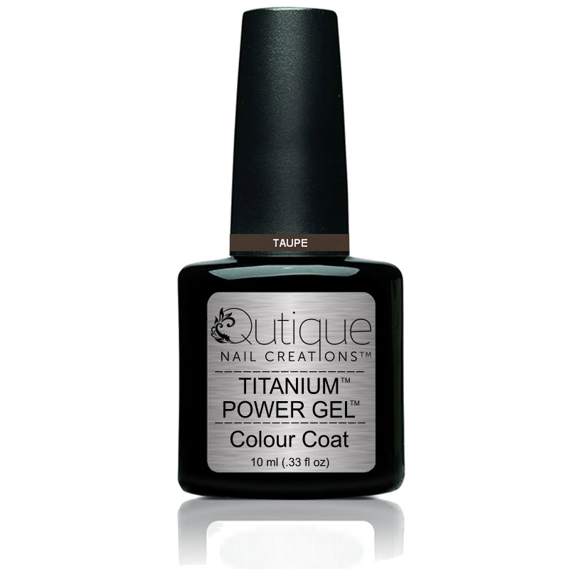 Gel Nail Polish -Taupe (mushroom brown) -HEMA Free - Image 2