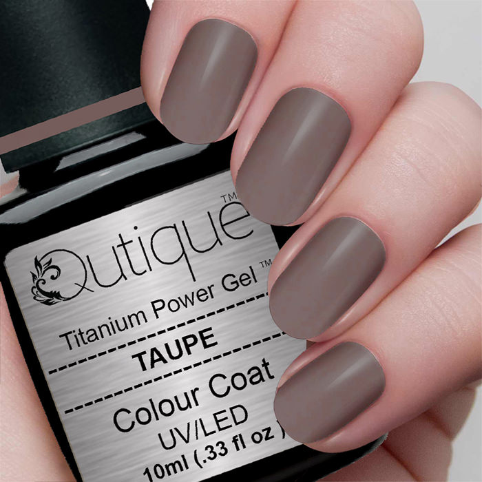 Gel Nail Polish -Taupe (mushroom brown) -HEMA Free