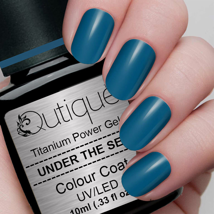 Gel Nail Polish -Under The Sea (deep blue) -HEMA Free