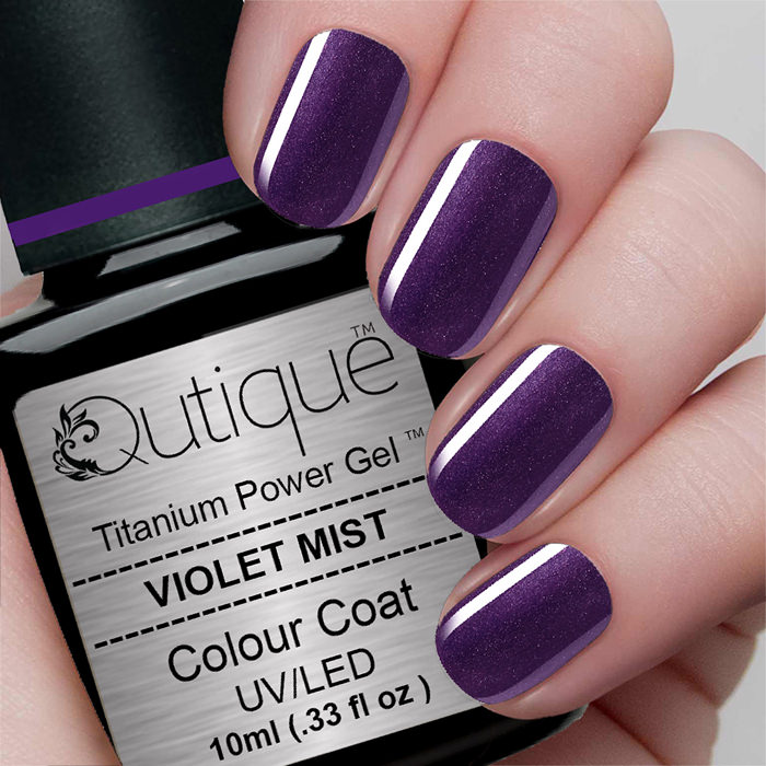 Gel Nail Polish -Violet Mist (purple) -HEMA Free